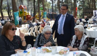 Huzurevi sakinleri yaza  piknikle veda etti
