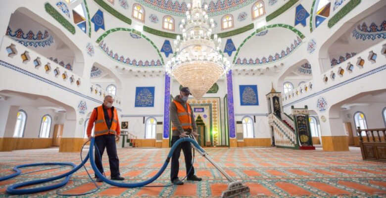 Nilüfer’deki 137 ibadethanede detaylı temizlik