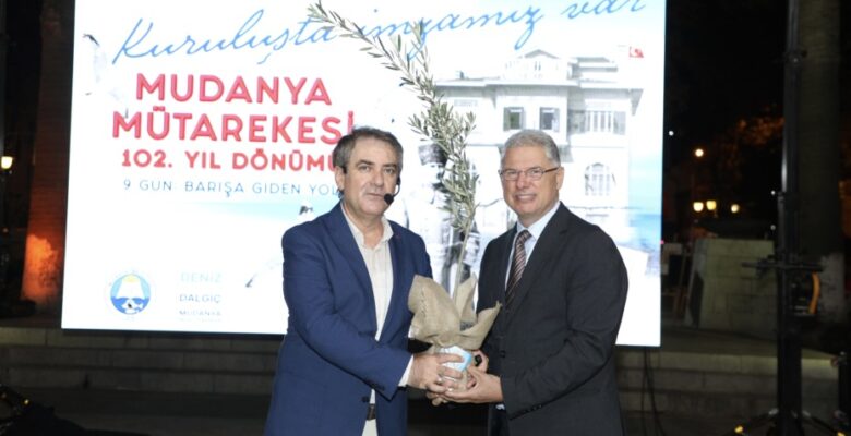 BARIŞ VE ÖZGÜRLÜĞÜN SESİ MUDANYA’DAN YÜKSELİYOR