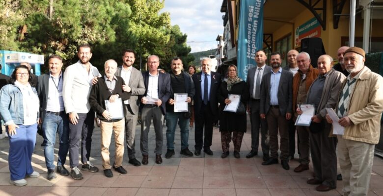 Çalı Mahallesi’nde tapu sevinci