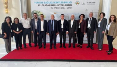 Başkan Aydın, Türkiye Sağlıklı Kentler Birliği’nin Meclis Toplantısı’na katıldı