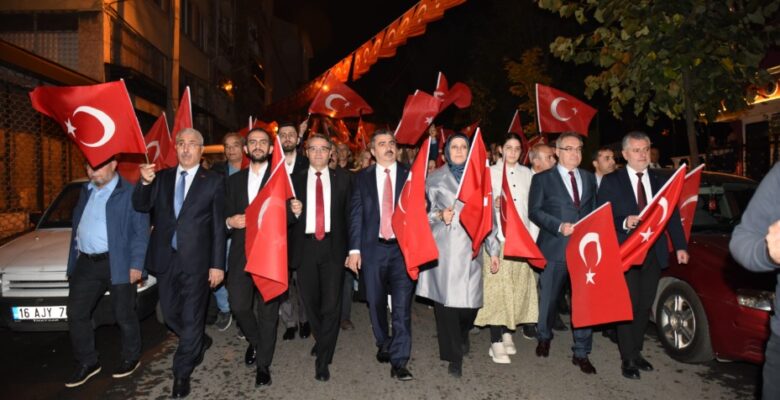 YILDIRIM’DA CUMHURİYET BAYRAMI COŞKUSU