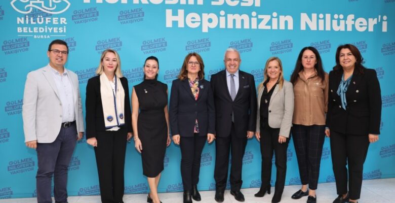 Türk Üniversiteli Kadınlar Derneği’nden Başkan Şadi Özdemir’e ziyaret