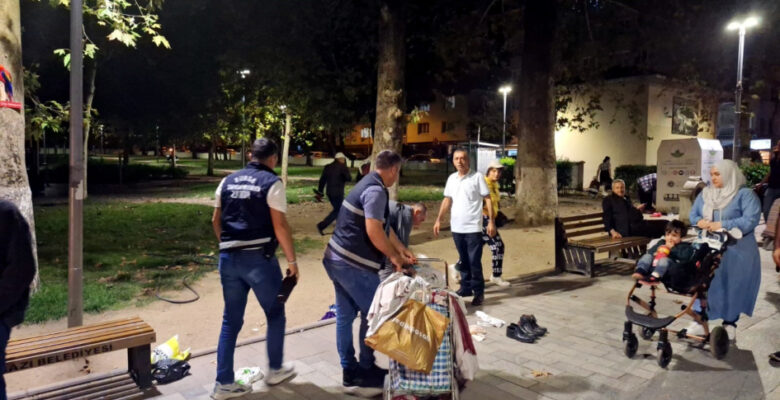 Zabıtadan huzur operasyonu