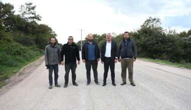 Karacabey Şahmelek ve Doğla’da yol çalışmaları tamamlandı