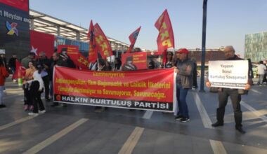 Halkın Kurtuluş Partisi Kent Meydanından Seslendi