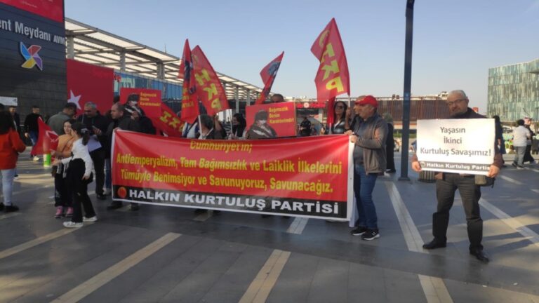 Halkın Kurtuluş Partisi Kent Meydanından Seslendi