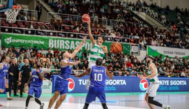 Bursaspor İnfo Yatırım 86-79 Anorthosis Famagusta.