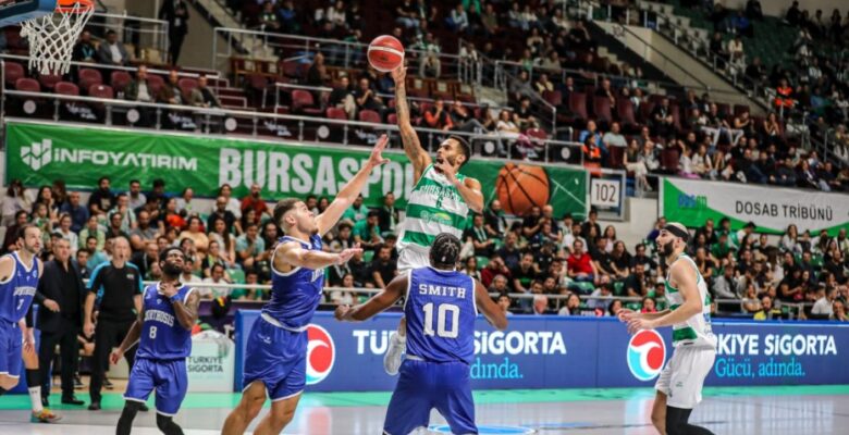 Bursaspor İnfo Yatırım 86-79 Anorthosis Famagusta.
