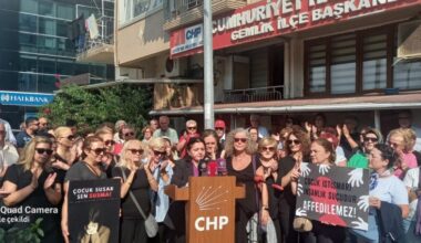 CHP Gemlik Kadın Kolları; “Sokaklarda Huzur İstiyoruz”