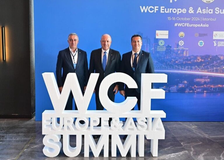 Hamaloğlu Dünya Odalar Federasyonu (WCF) Avrupa ve Asya Bölge Zirvesine Katıldı