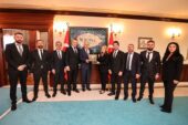 TEKSİDER YÖNETİMİNDEN VALİ AYYILDIZ’A ZİYARET…
