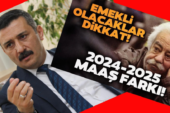 TÜRKOĞLU’NDAN  BAKAN IŞIKHAN’A  EMEKLİLİKTE  “MAAŞ FARKI” SORULARI!
