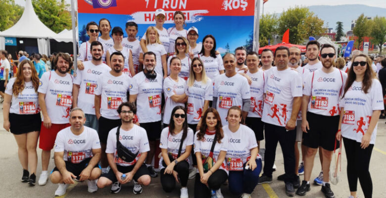 ÜÇGE Grup Şirketleri, Eker I Run Koşusu’nda İyilik Peşinde Koştu