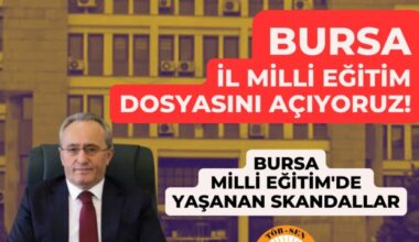 TÖB SEN; “MİLLİ EĞİTİMİ EĞİTİM BİR SEN YÖNETMEKTEDİR “