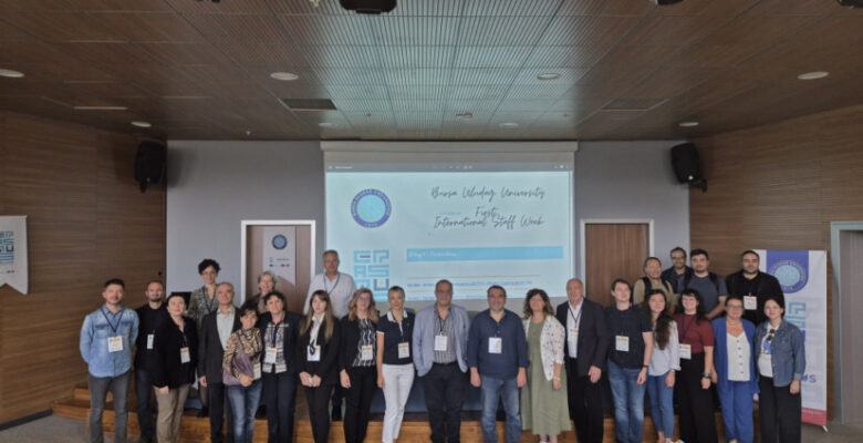 BUÜ’de bir ilk: 1st International Erasmus Staff Week