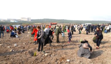 BUÜ’de 10 bin fidan geleceğe nefes olacak