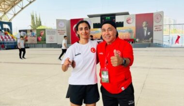 Büyükşehir Belediyesporlu Mine Türker, Avrupa şampiyonu