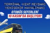 Yenişehir Havalimanı’na ulaşım artık çok kolay