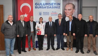 Başkan Bozbey, dünya şampiyonu Dilek Yavaş’ı ağırladı