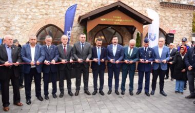 TARİHİ YENİŞEHİR ÇARŞI HAMAMI COŞKULU BİR TÖRENLE AÇILDI