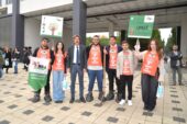 BUÜ’de ağaçlandırma çalışmaları devam ediyor