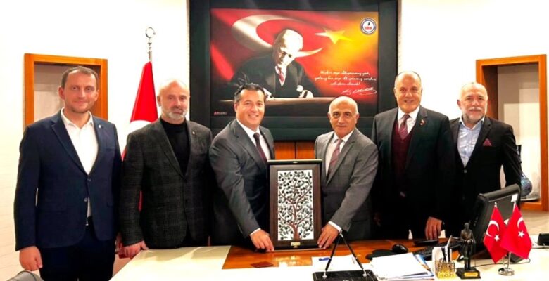 Gemlik TSO Yönetimi Kaymakam Canbaba’yı Ziyaret Etti