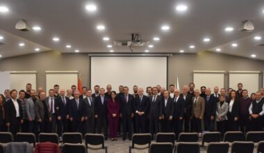 BALKANTÜRKSİAD EKONOMİST MURAT SAĞMAN’I AĞIRLADI