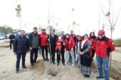 İNEGÖL’DE FİDANLAR TOPRAKLA BULUŞTU