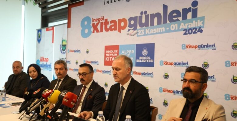 8. İNEGÖL KİTAP GÜNLERİ FUARI BAŞLIYOR
