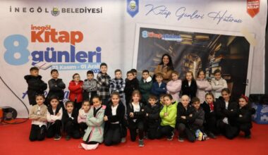 İNEGÖL KİTAP FUARINA ÖĞRENCİ AKINI
