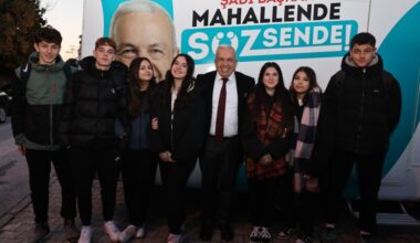 Başkan Şadi Özdemir  Beşevler Mahallesi’nde vatandaşları dinledi
