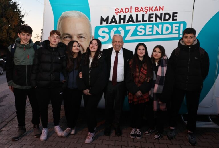 Başkan Şadi Özdemir  Beşevler Mahallesi’nde vatandaşları dinledi