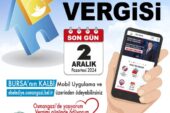 Osmangazi Belediyesi’nden vergi ödeme kolaylığı