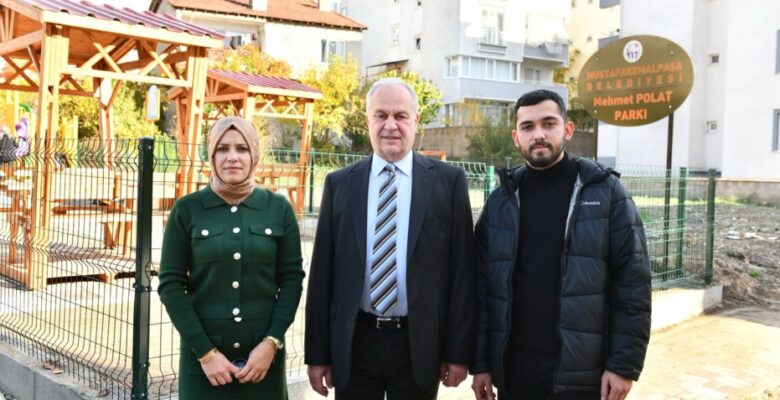 MUSTAFAKEMALPAŞA’YA YENİ BİR PARK KAZANDIRILDI
