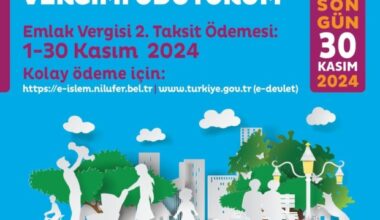 Emlak vergisinde 2. ödeme dönemi başladı