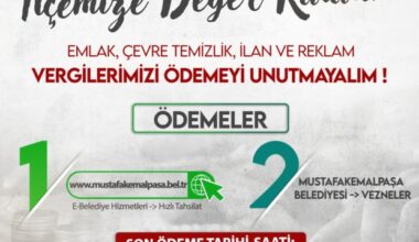 VERGİ ÖDEMELERİ İÇİN SON GÜN 2 ARALIK