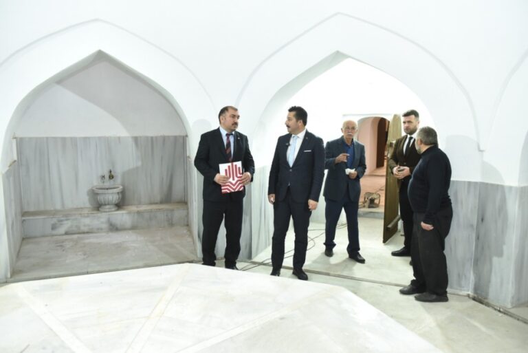 TARİHİ ÇARŞI HAMAMI AÇILIŞ İÇİN GÜN SAYIYOR