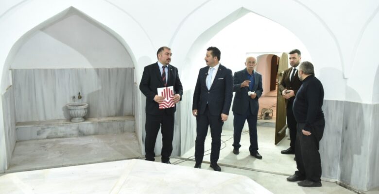 TARİHİ ÇARŞI HAMAMI AÇILIŞ İÇİN GÜN SAYIYOR