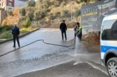 Yola beton döken firmaya ceza