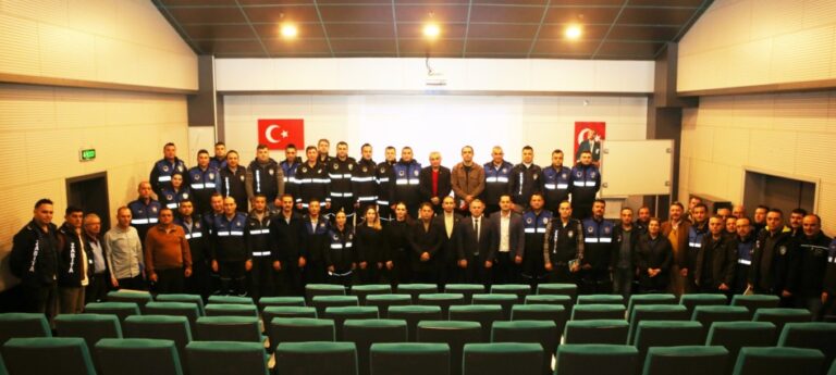 Sahada daha etkin olmak için eğitim aldılar