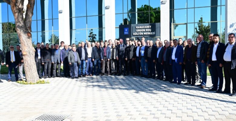 Başkan Fatih Karabatı muhtarlarla bir araya geldi