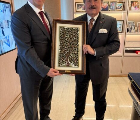 -Hamaloğlu’ndan Çağlar’a Ziyaret