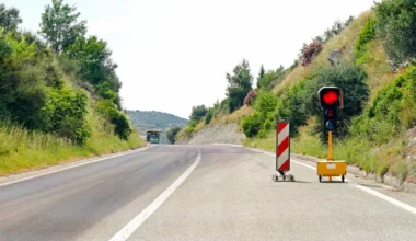 BURSA’DA YOL ÇALIŞMASI