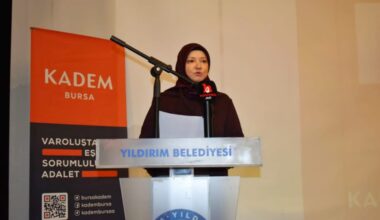 KADEM Bursa İl Temsilcisi Keskil; “Şiddete Göz Yumma, Sessiz Kalma” dedi.