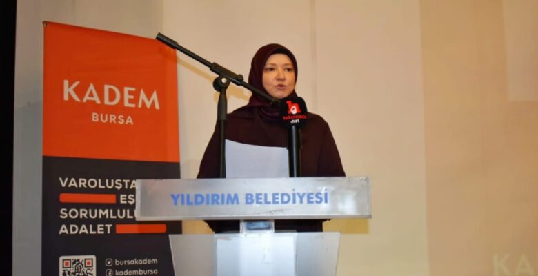 KADEM Bursa İl Temsilcisi Keskil; “Şiddete Göz Yumma, Sessiz Kalma” dedi.