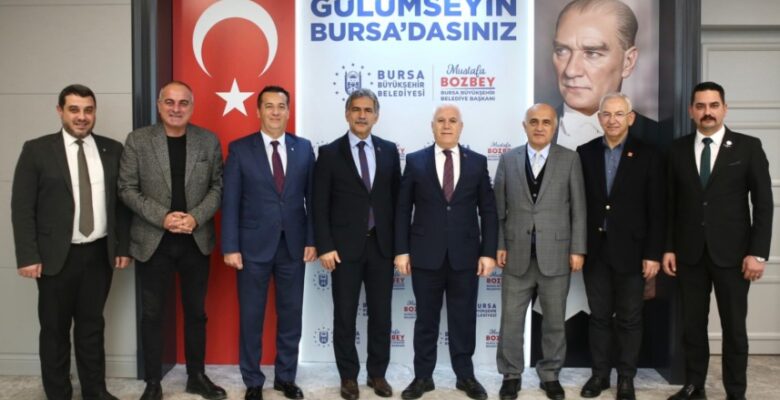 Gemlik Heyeti Bozbey ile bir araya geldi