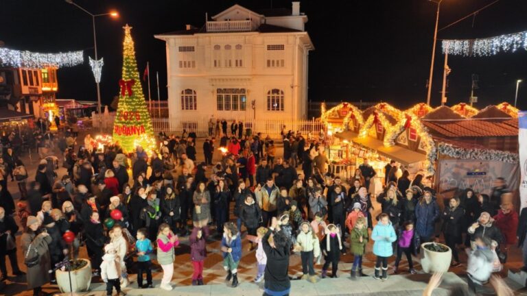 MUDANYA’DA YENİ YIL COŞKUSU BAŞLADI