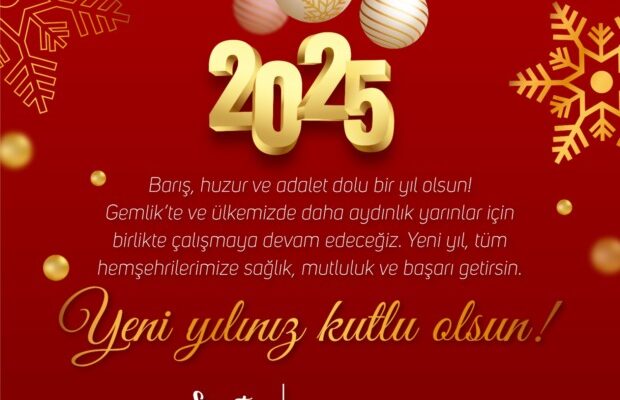 CHP Gemlik’ten Yeni Yıl Mesajı