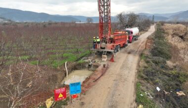 Bursa Büyükşehir, yeni içme su kuyuları için harekete geçti